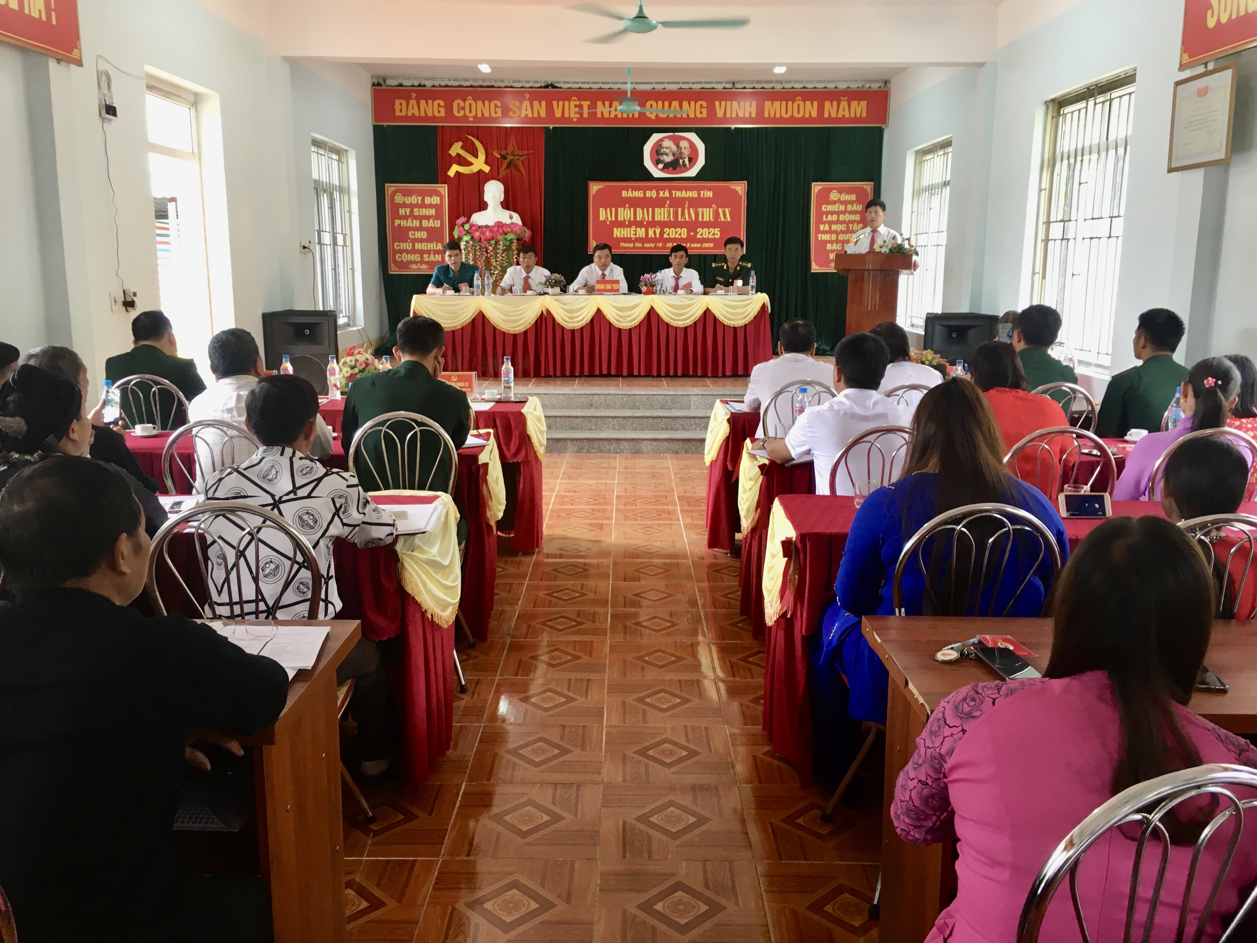 Đảng bộ xã Thàng Tín tổ chức Đại hội lần thứ XX, nhiệm kỳ 2020 – 2025