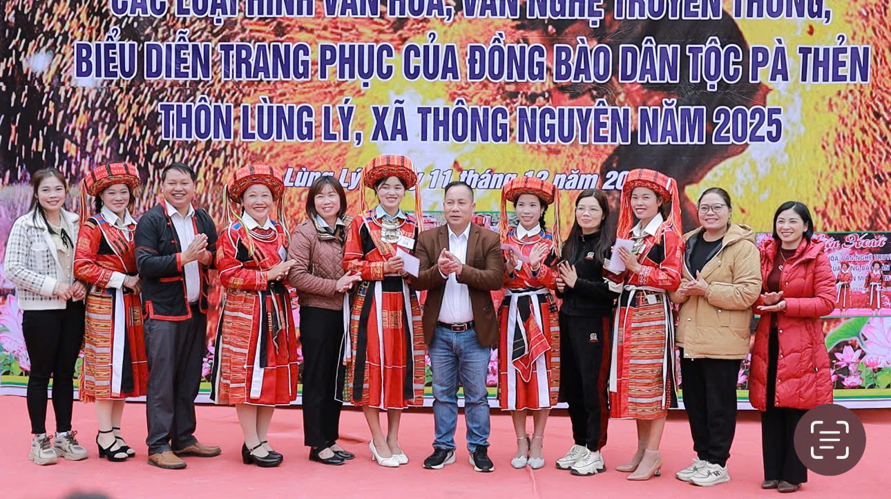 Xã Thông Nguyên nỗ lực bảo tồn các loại hình văn hoá dân tộc Pà Thẻn, thôn Lùng Lý