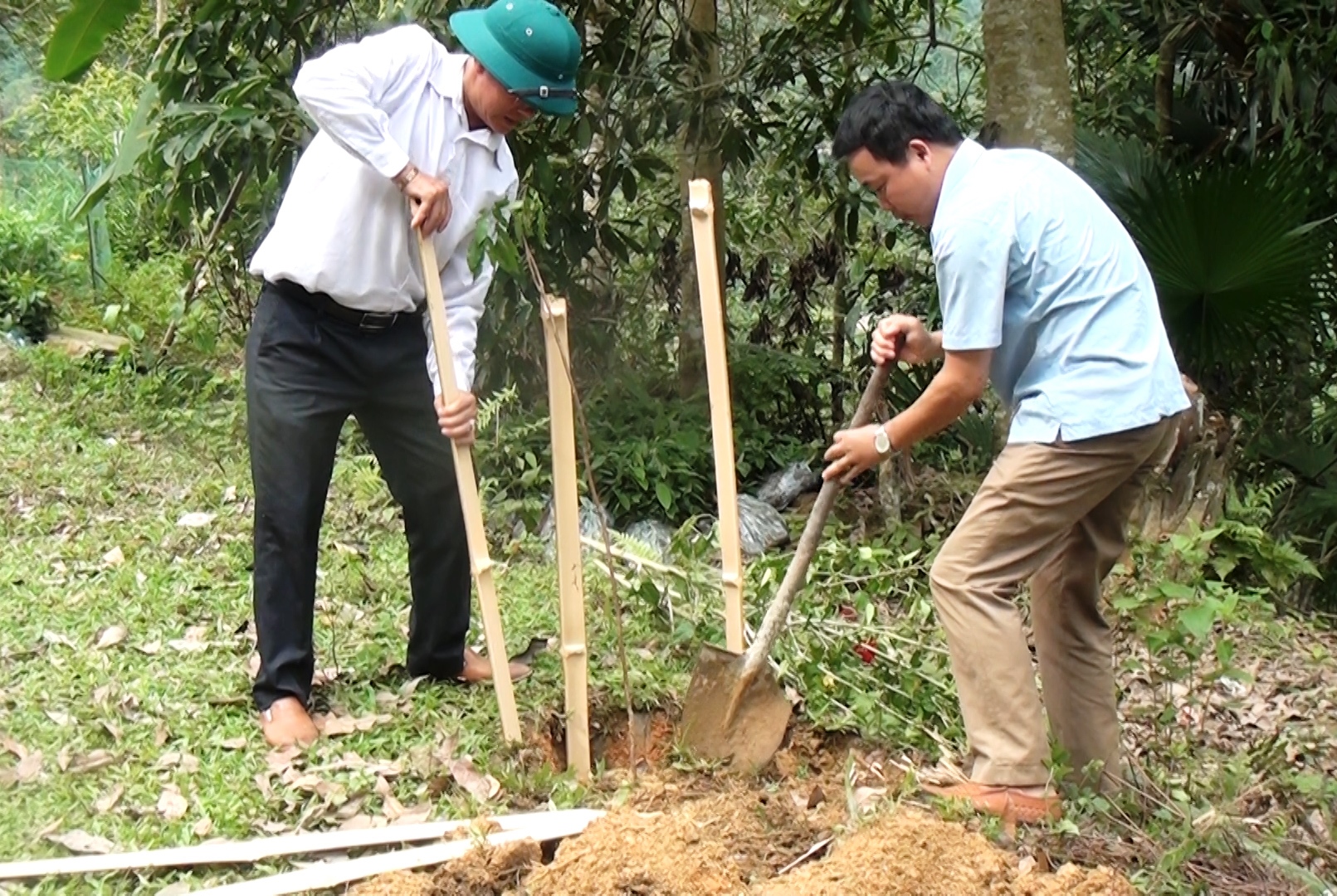 Thôn Vằng Luông, xã Thượng Sơn xây dựng thôn Nông thôn mới