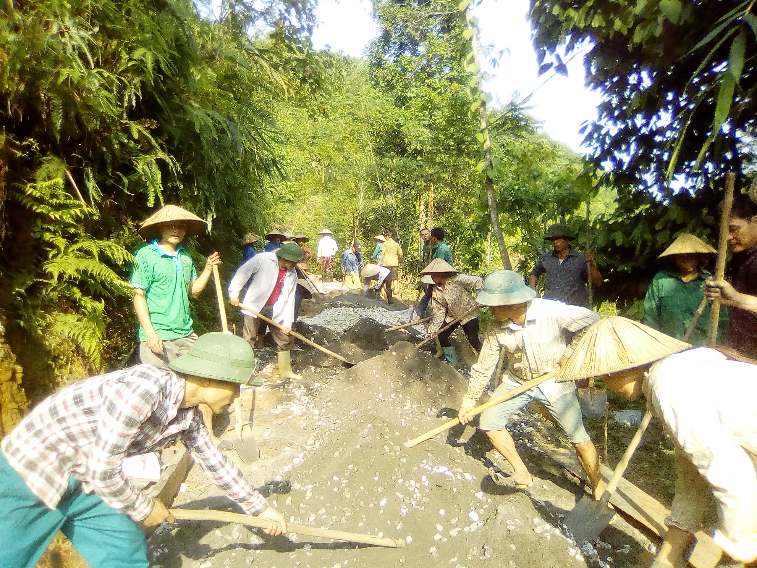 Ngày thứ 7 hướng về nông thôn mới tại xã Tiên Yên