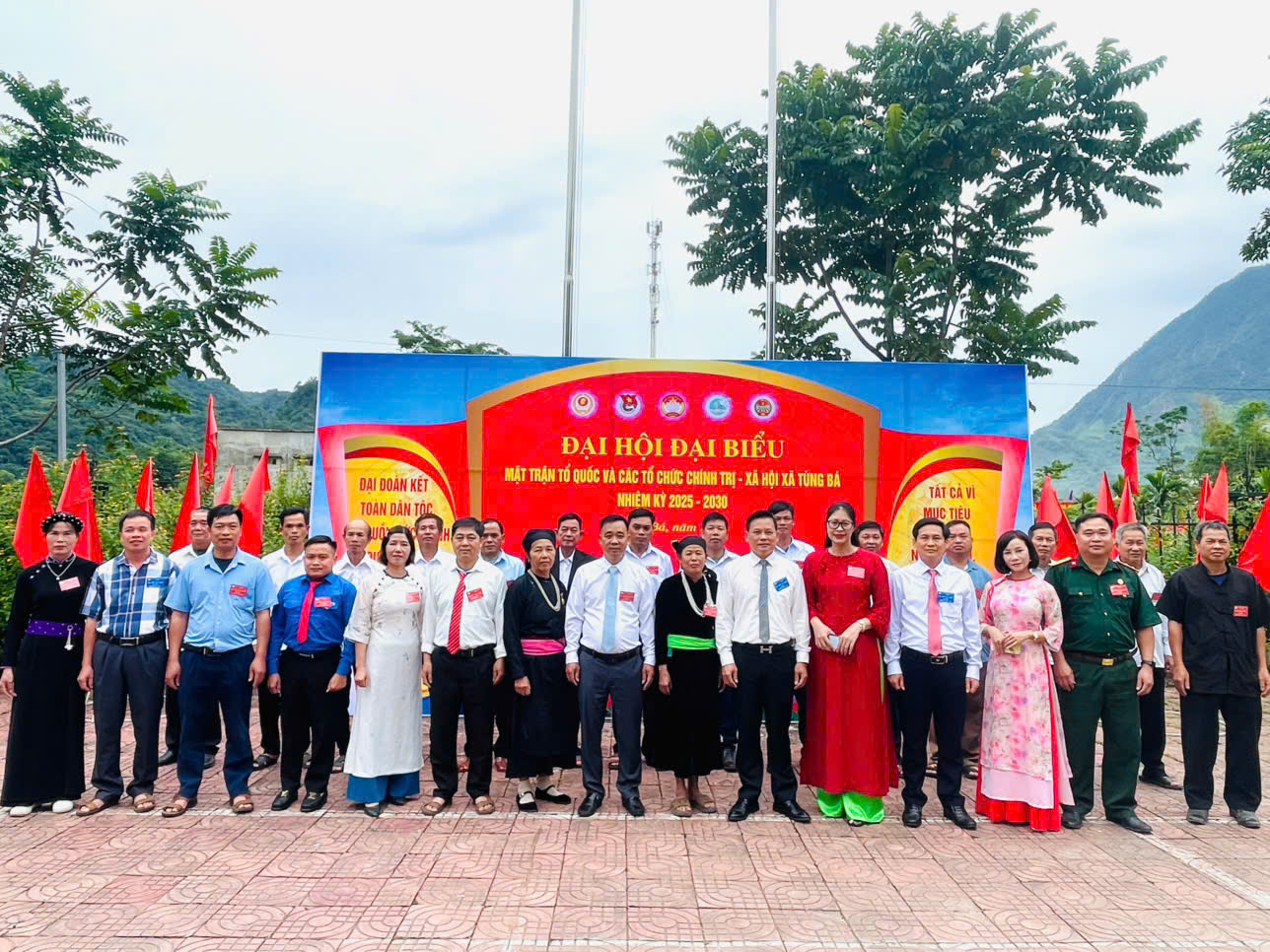 Đại hội MTTQ xã Tùng Bá tỉnh Tuyên Quang tổ chức thành công