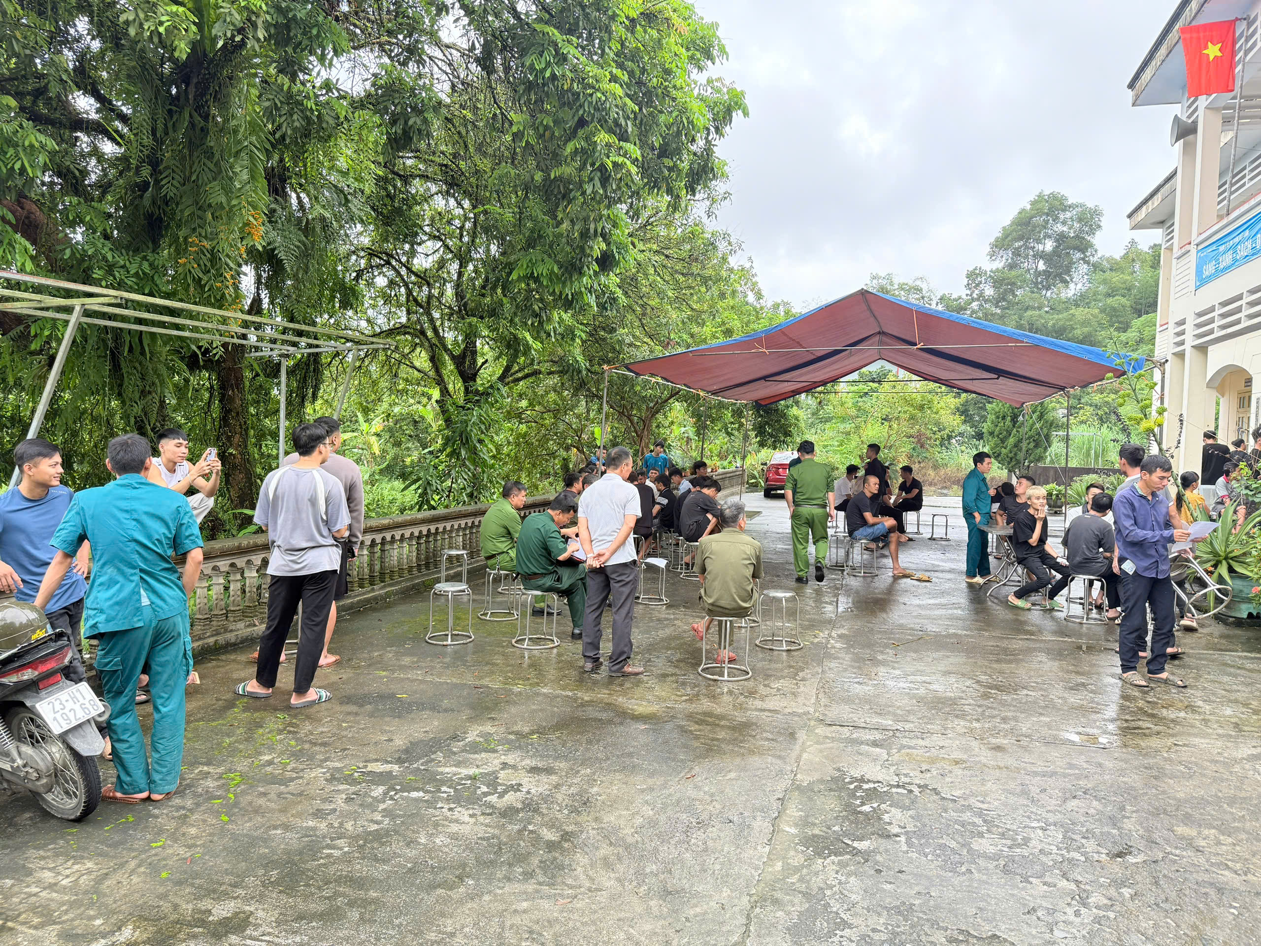 Xã Vị Xuyên tổ chức khám sơ tuyển sức khỏe nghĩa vụ quân sự năm 2026