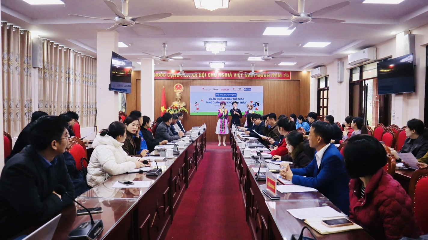 Khởi động Dự án “Không gian thể thao tăng cường sức khỏe tâm thần” tại Tuyên Quang