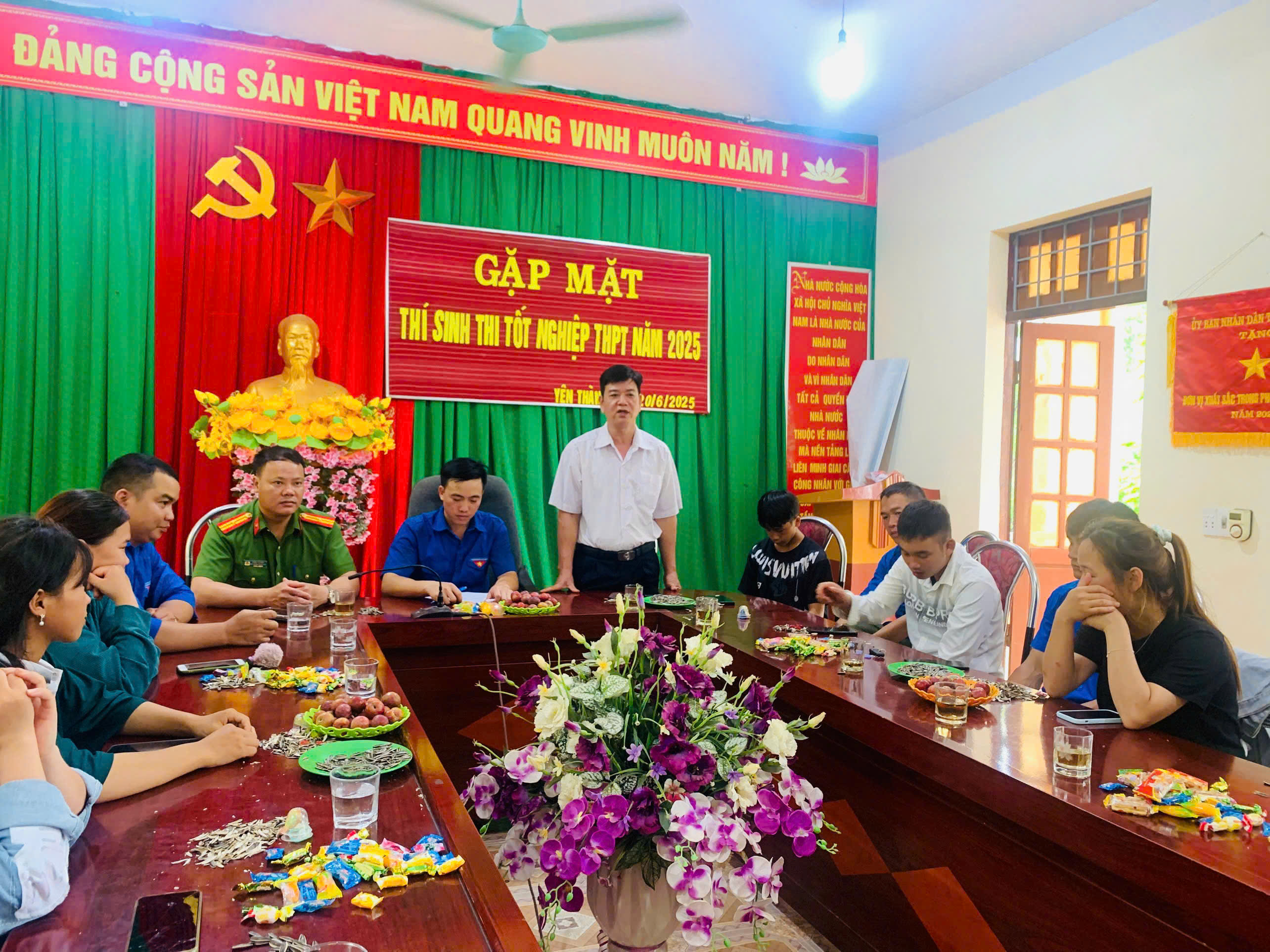 GẶP MẶT, ĐỘNG VIÊN CÁC SĨ TỬ TRƯỚC GIỜ G “THI TỐT NGHIỆP THPT 2025"